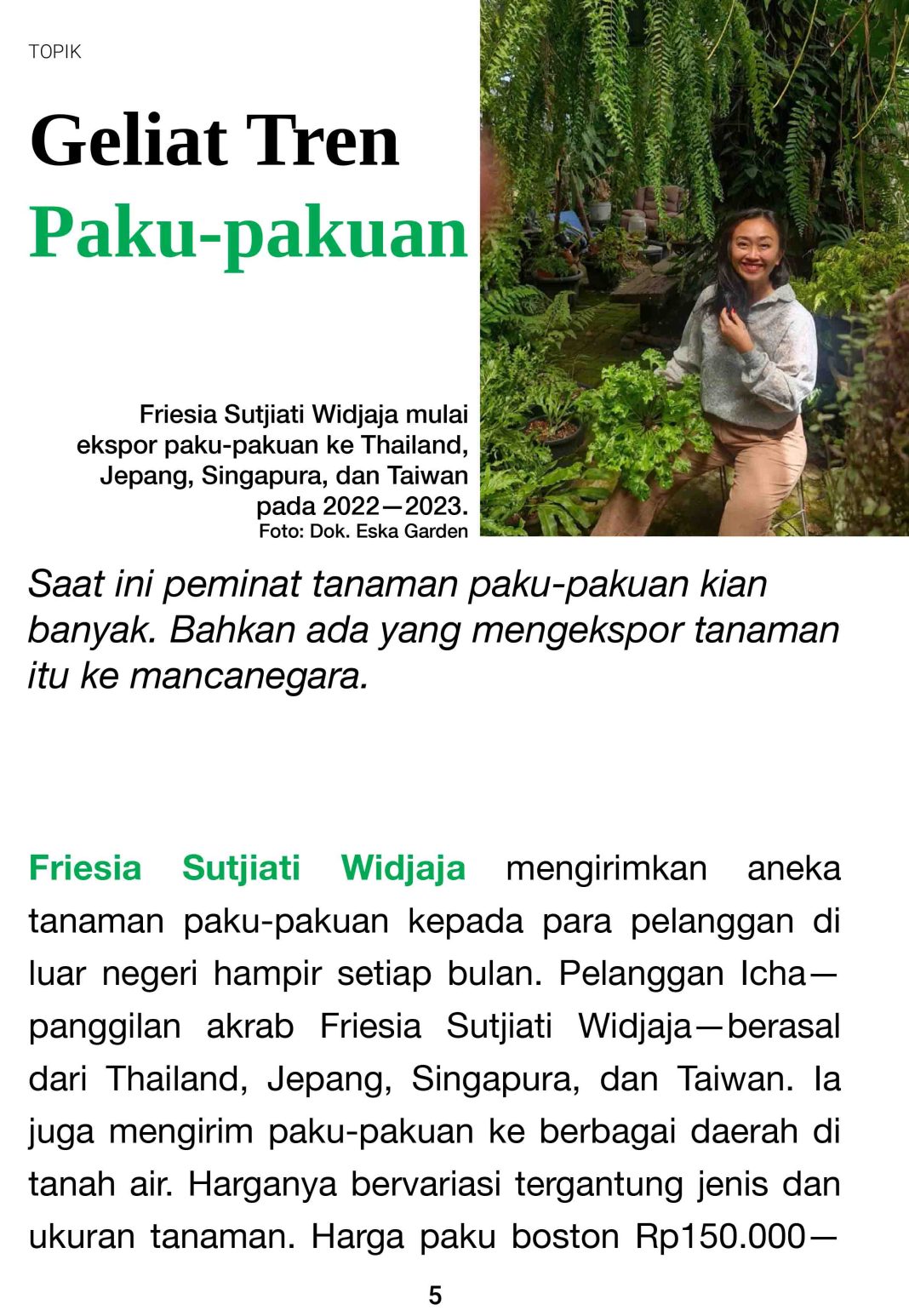 Geliat Tren Paku - Pakuan